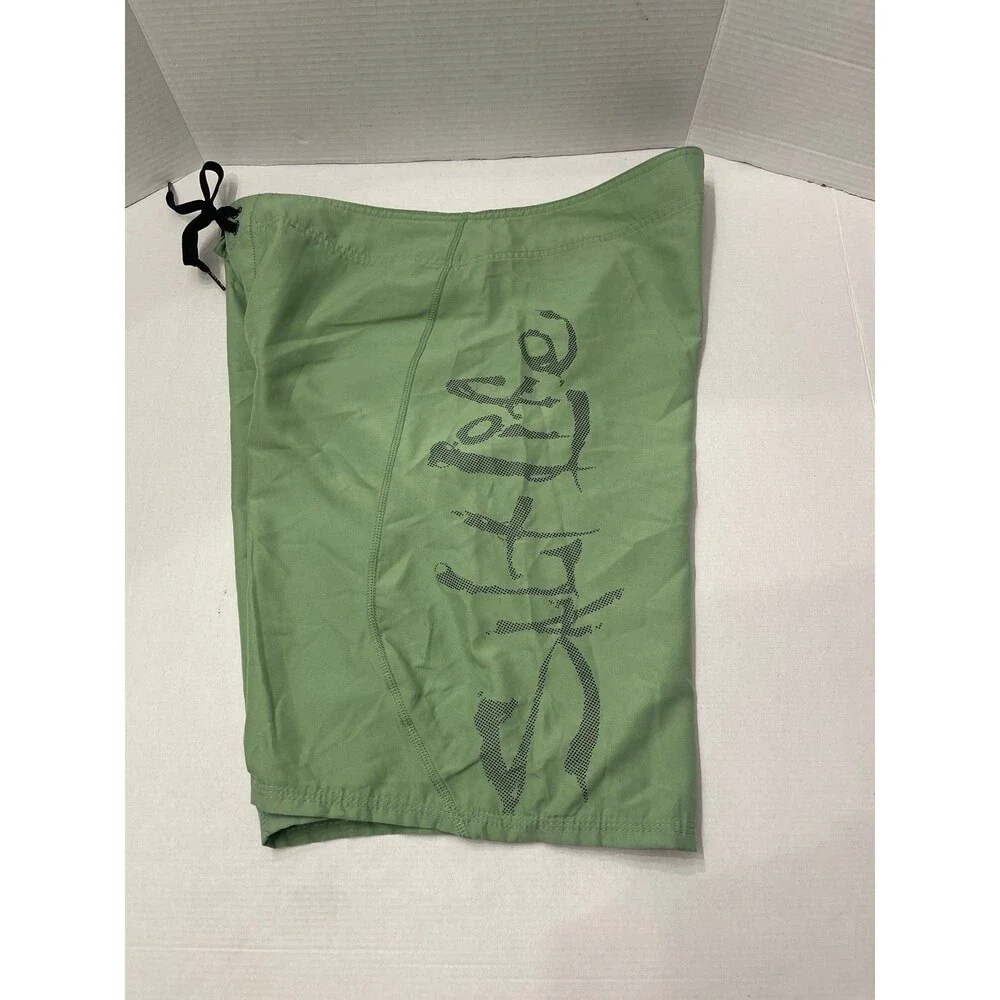 Salt Life Stealth Bomberz Boardshorts Size 36 Color-Kelp New Without Tags